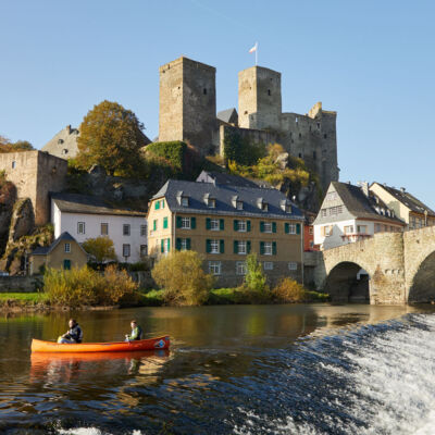 Sensationeller Blick auf die Burg Runkel